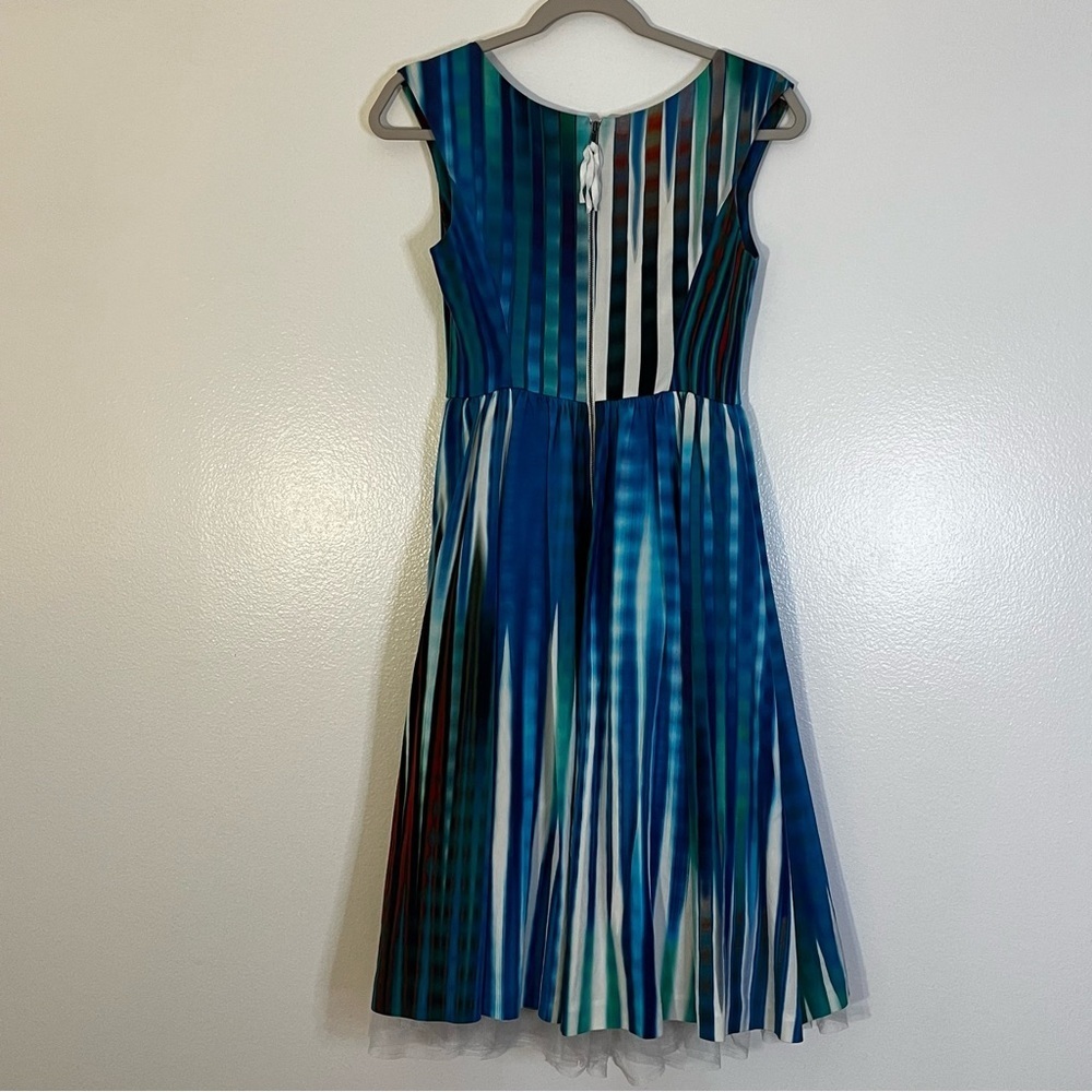 Tracy Reese | Silk blend Dolce Vita Frock fit & flare Women’s size 2 sleeveless - Picture 5 of 10